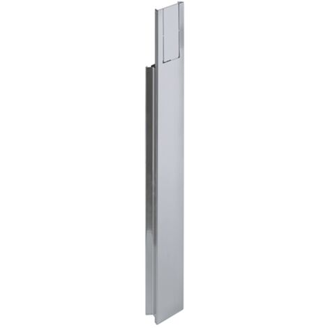Hettich Tischgestell-Abdeckblende,  H 634mm,  Plain 9280585,  aluminiumoptik