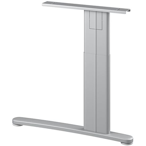 Hettich Tischgestell-Grundfuß,  C,  590-790mm,  CHANGE BASIC CF HV,  9133014,  aluminiumoptik