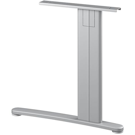 Hettich Tischgestell-Grundfuß,  C,  695mm,  Change Basic,  9133008,  aluminiumoptik