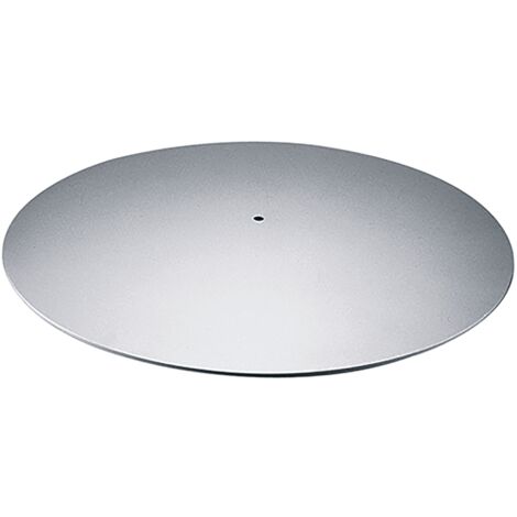 Hettich Tischgestell-Grundplatte,  Ø 720mm,  H 715mm,  48534,  aluminiumoptik pulv.besch.