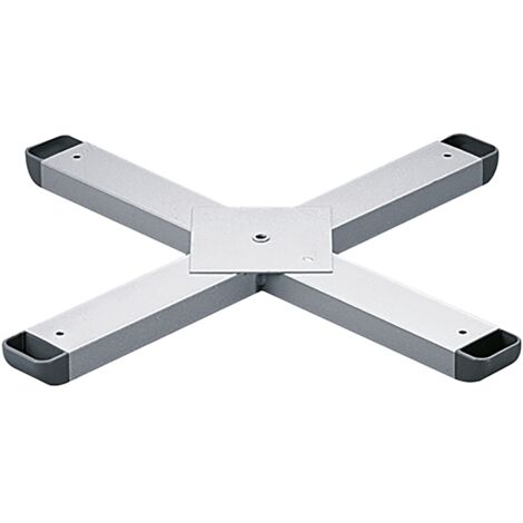 Hettich Tischgestell-Montagekreuz,  600 x 600mm,  Change Plus,  48535,  aluoptik pulv.besch.
