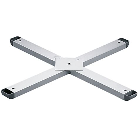Hettich Tischgestell-Montagekreuz,  800 x 800mm,  Change Plus,  48533,  aluoptik pulv.besch.