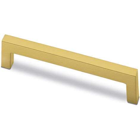 Hettich Tornea Griff Gold Optik Matt Gebuerstet BA192MM L202MM B10MM