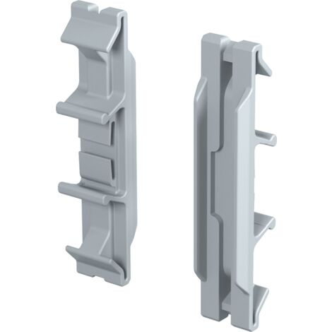 Hettich Trennwand-OrgaClip, i.Breitw.schub flex.pos.,  Systema Top 2000 20589,  KF aluoptik