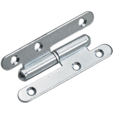 Hettich Türband 45 x 95 mm rechts verzinkt - 1 Stück Scharniere