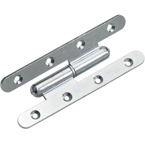 Hettich Türband 55 x 140 mm links verzinkt - 1 Stück Scharniere