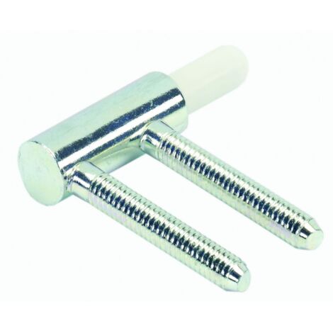 Hettich Türbandunterteil für Holzzargen 15 x 54 mm links/rechts 1 Stück Türen & Türbeschläge