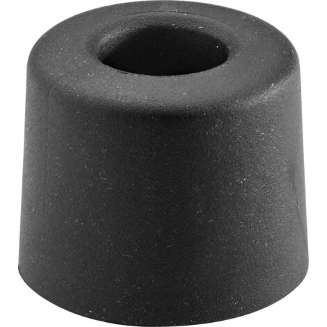 Hettich Türstopper 24,0 x 30,0 mm Kunststoff schwarz - 1 Stück Türstopper