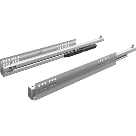 Hettich Unterflur-Vollauszug, Quadro V6+, 9102862, mit Silent System, 420mm, links