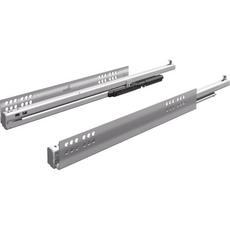 Hettich Unterflur-Vollauszug, Quadro V6+, 9102874, mit Silent System, 620mm, rechts