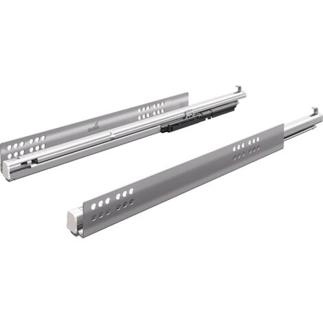 Hettich Unterflur-Vollauszug, Quadro V6,9065911, mit Silent System, 300mm, links