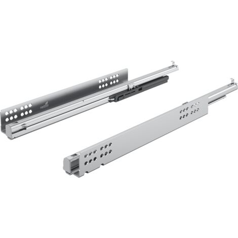 Hettich Unterflur-Vollauszug, Quadro V6,9080240, mit Silent System, 580mm, links und rechts
