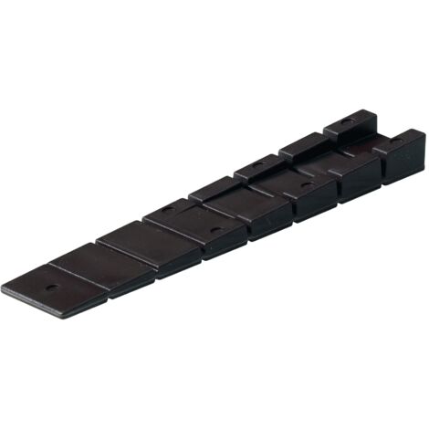 Hettich Unterlegkeil zum Abknipsen 8,0 x 20 x 100 mm braun - 8 Stück Türbeschläge
