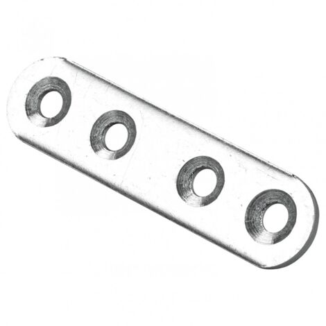 Hettich Verbindungsblech 15 x 60 mm verzinkt - 12 Stück Verbindungsbleche
