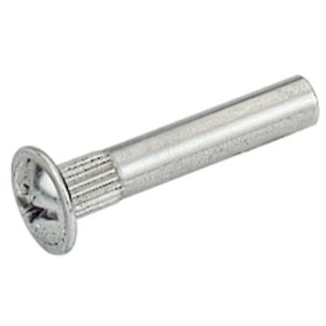 Hettich Verbindungshülse VHS M4,  35mm Bohr Ø 5mm Stahl,  vernickelt