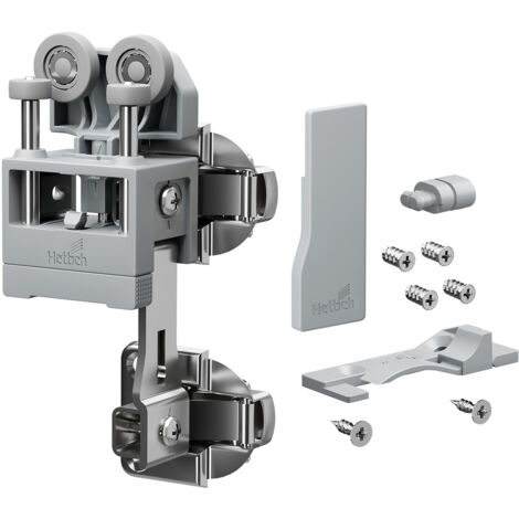 Hettich WingLine L Beschlagset fuer Faltschiebetuersysteme leicht m.