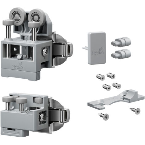 Hettich WingLine L Beschlagset fuer Faltschiebetuersysteme mittel m.