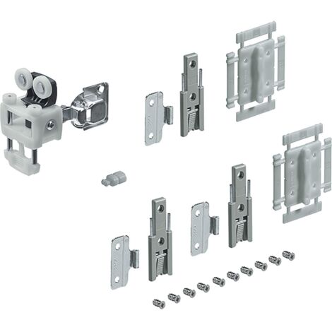 Hettich WingLine L Beschlagset Türflügelg. 12kg m. Schließautom. m. untere Führ. 600mm L