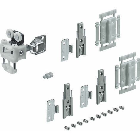 Hettich WingLine L Beschlagset Türflügelg. 12kg o. Schließautom. m. untere Führ. 600mm R