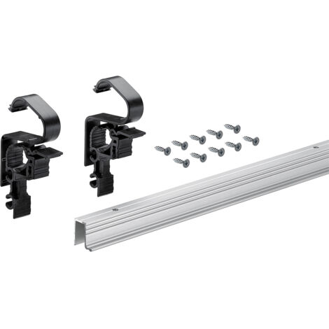 Hettich WingLine L,  Profilset ohne untere Führung,  1200,  eloxiert