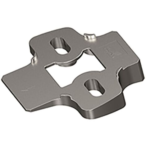 Hettich Winkeladapter für Kreuzmontageplatten 20°, Sensys, 9072536 vernickelt