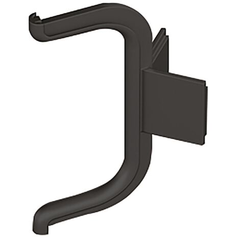 Hettich Zubehör Canis C,  B 34 mm,  H 70 mm,  Außenecke 90°,  Schwarz matt