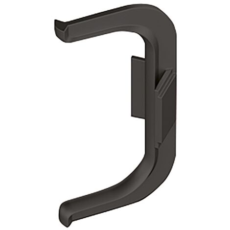 Hettich Zubehör Canis C,  B 36 mm,  H 70 mm,  Innenecke 90°,  Schwarz matt