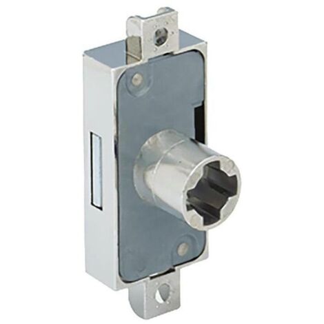 Hettich Zylinderkastenschloss,  Prestige 2000,  9133916,  15,  Metall,  vernickelt