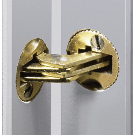 Hettich Zylinderscharnier,  180°, Topf Ø 18mm,  Excellent,  31172,  Messing matt gebürstet