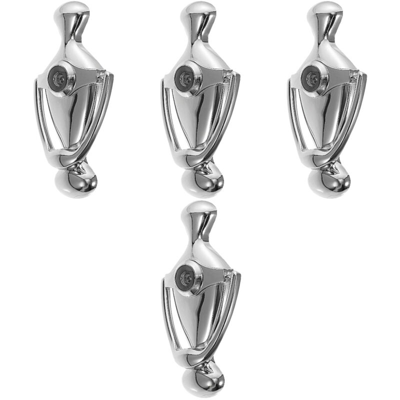 Heurtoir avec jeu de 4 heurtoirs de porte pour vue de sécurité avant Remplacement en alliage de zinc