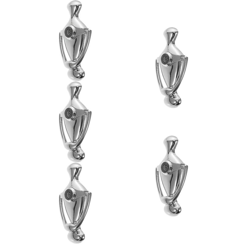 Heurtoirs de sécurité pour porte d'entrée pour remplacement de vue suspendus 5 unités avec judas en alliage de zinc