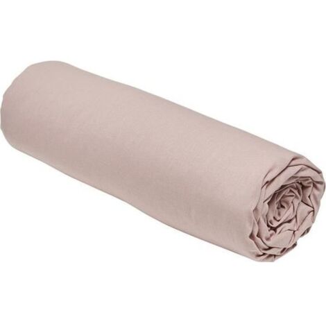 Heute Unipink-Bettlaken aus 100 % Baumwolle 140x190 cm