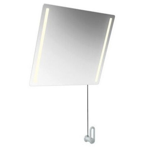 HEWI 801.01.400 55 Miroir basculant LED basic