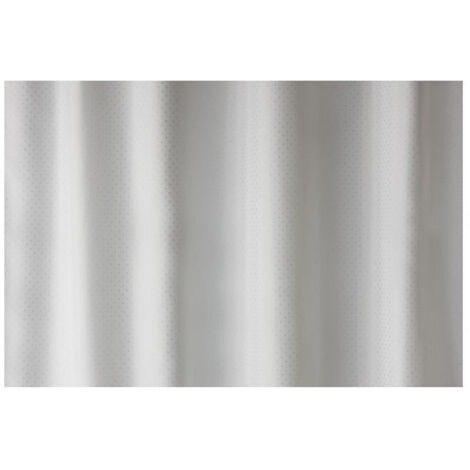 HEWI 801.34.V0301 Rideau de douche décor blanc/argent