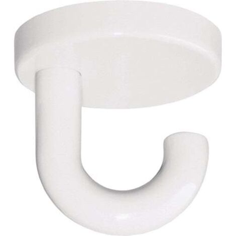 HEWI Crochet simple 477.90.015 Crochet sous tête 50 mm Polyamide 99 blanc pur 50 mm 50 mm - 477.90.015 99
