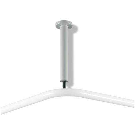 HEWI Deckenabhängung Serie 801 D 33mm, 400mm reinweiß
