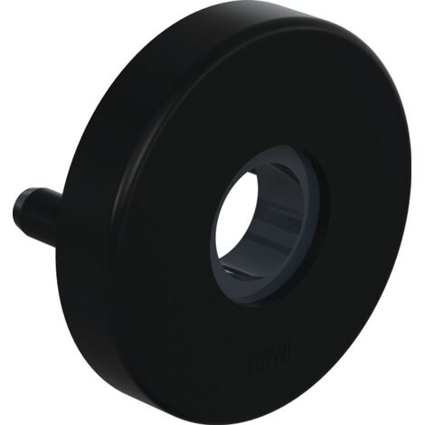 HEWI Drückerrosette 305.21PBR D.21mm,Ed.matt,tiefschwz,KN+LN,TS38,1 - 305.21PBR 90