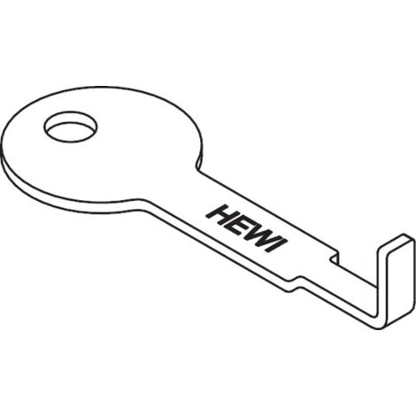 HEWI Entriegelungswerkzeug B- + H-Technik