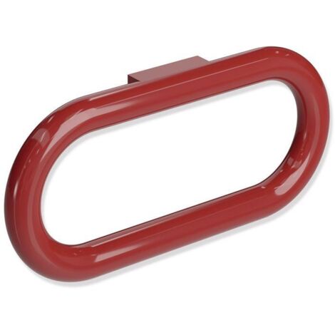 HEWI Handtuchring Serie 477 D 28, schwenkbar rubinrot