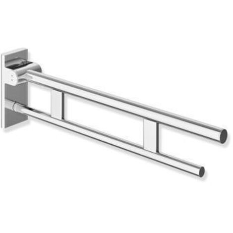 HEWI mobiler Stützklappgriff Duo A, L 700 chrom