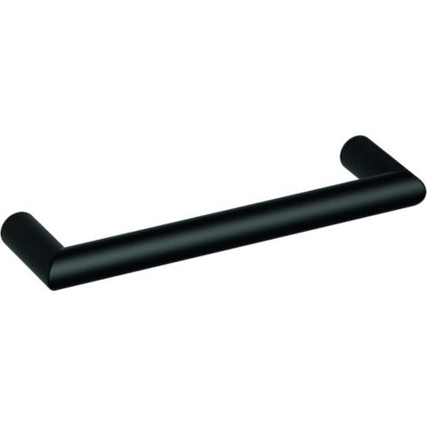 HEWI Möbelgriff 562.13B128 Ku.90 tiefschwarz ma 128mm D.13mm - 562.13B128 90