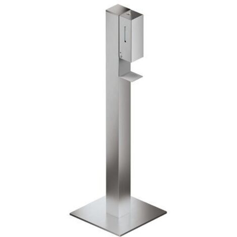 Hewi Sensoric Desinfektionsspender 900.06.013XA Säule, Edelstahl matt geschliffen, Desinfektion