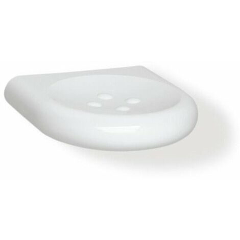 Hewi SERIE 477 portasapone con bottoni B 120 H 2,5 cm T 12 cm grigio antracite