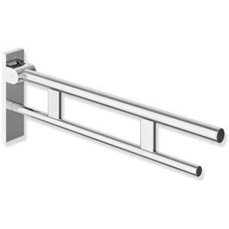 HEWI Stützklappgriff Duo B, L 700 chrom