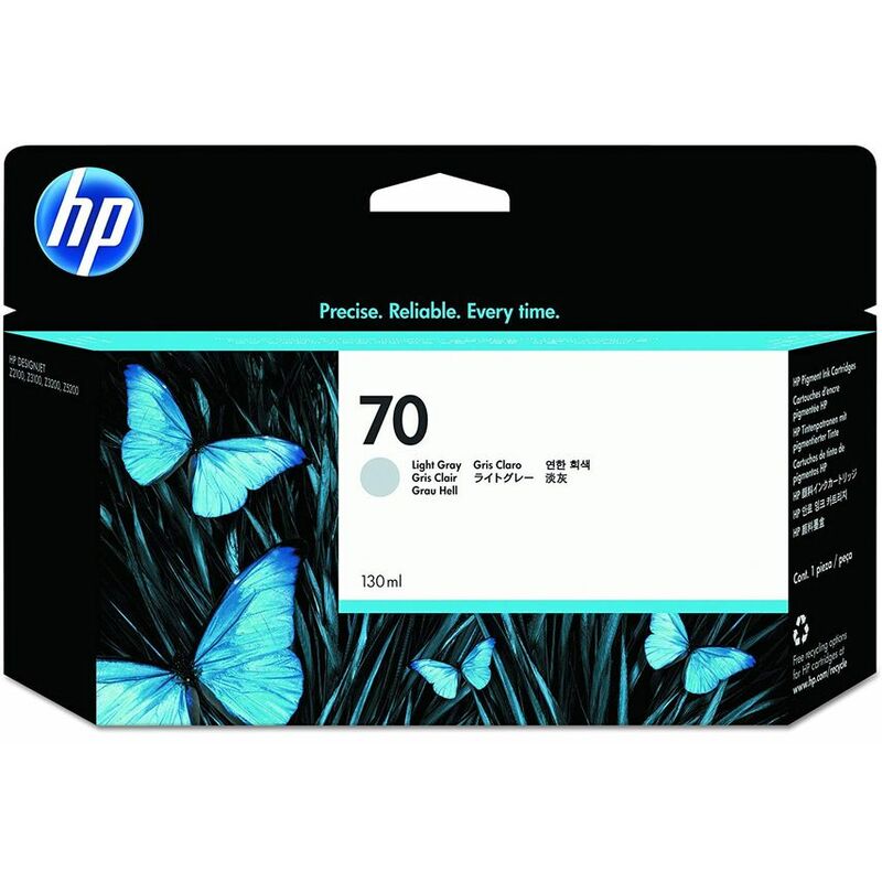 Hewlett Packard - hp 70 Grey Standard Capacity Ink Cartridge 130ml - C9451A