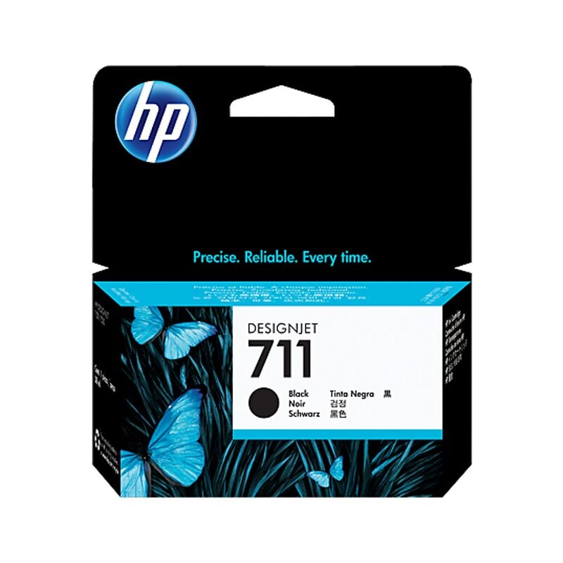 Hewlett Packard - hp hp 711 Black Standard Capacity Ink Cartridge 38 ml - CZ129A