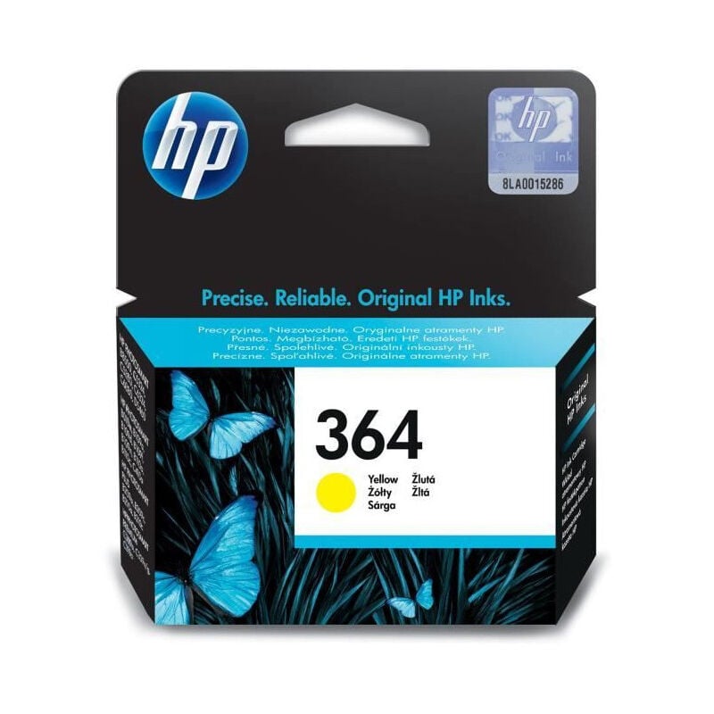 Hp 364 Cartouche d'encre jaune authentique (CB320EE) pour hp DeskJet 3070A et hp Photosmart 5525/6525