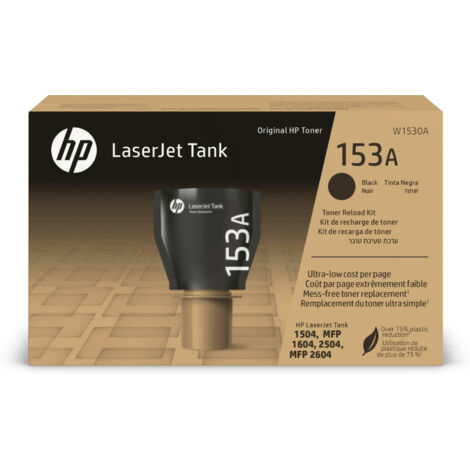 Hewlett Packard HP 153A/ W1530A Original LaserJet Tank Toner Reload Kit Schwarz W1530A