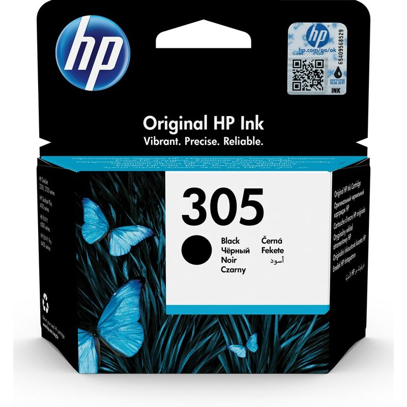 HP 305 Original Noir 1 pi&egrave;ce(s)