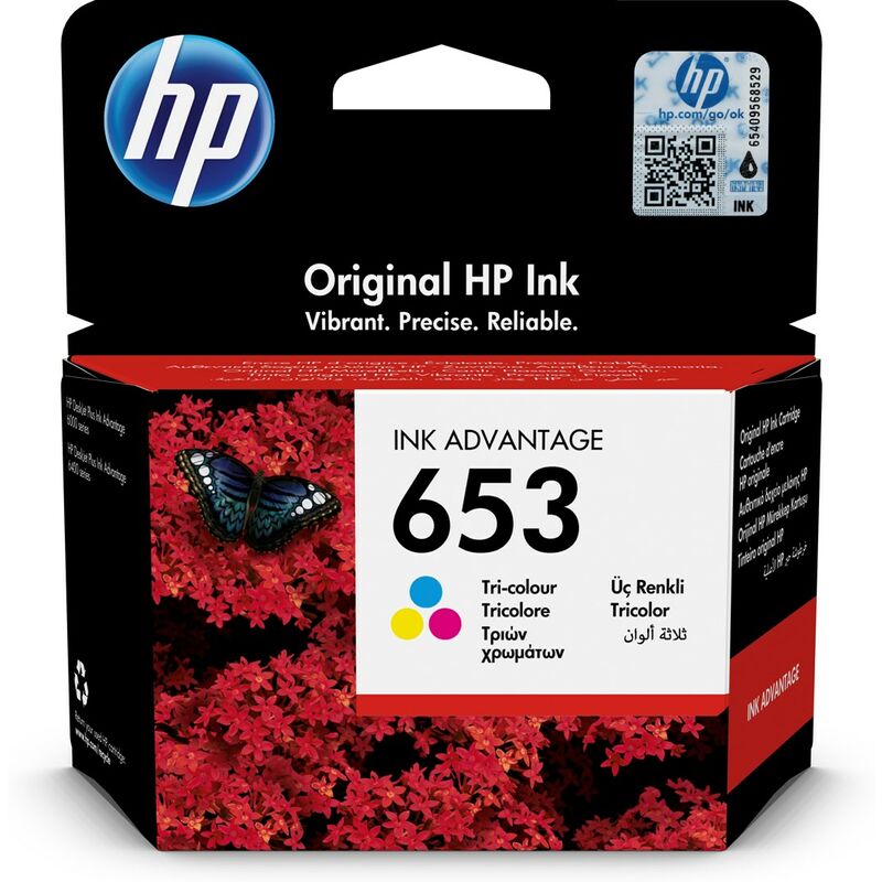 Hp 653 Ink Cartrige Multicolore